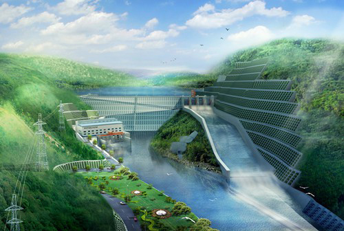 阜新老挝南塔河1号水电站项目